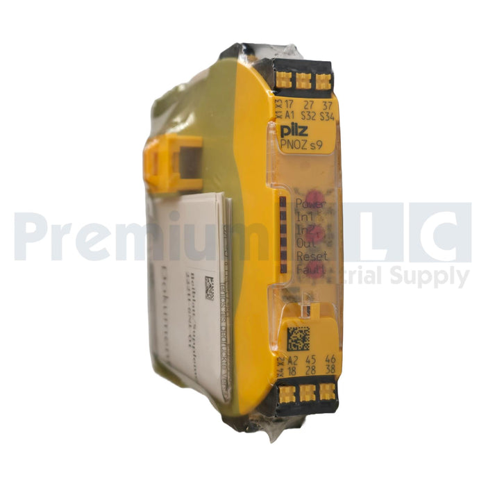 PILZ PNOZ s9 C 24VDC 3 n/o t 1 n/c t / 751109 PNOZsigma SAFETY RELAY 24VDC NSFS