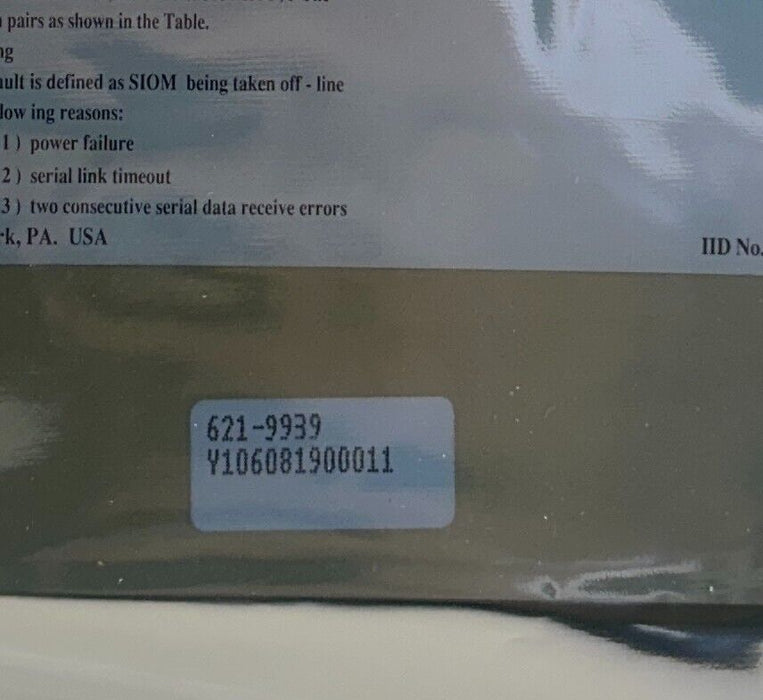 HONEYWELL 621-9939 / 6219939 SERIAL LINK COMMUNICATION MODULE I/O CHANNELS REMAN