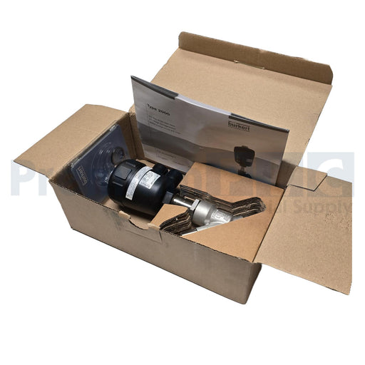 BURKERT 00143443 / 143443 TYPE 2000 2/2-WAY PISTON OPERATED ANGLE SEAT VALVE NEW