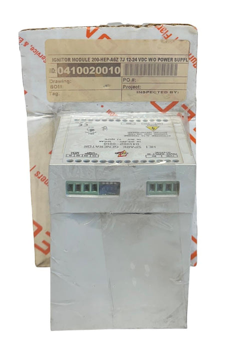 ZEECO 041002-0010 / 200-HEP-A6Z / A6Z-7M-12/24NR HEI SPARK GENERATOR 12-24V NSMP