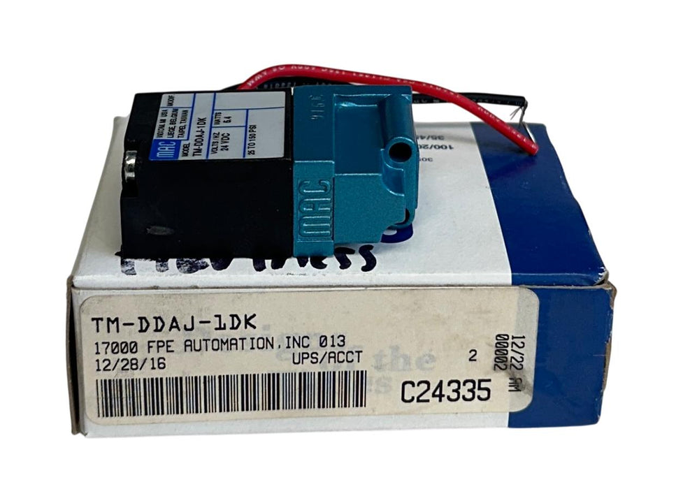 MAC VALVES TM-DDAJ-1DK / TMDDAJ1DK SOLENOID VALVE 24VDC 5.4W NSMP