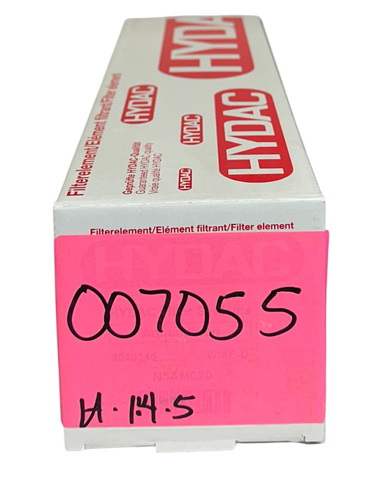 HYDAC N5AM020 / 3040345 W/ AF-D AQUAMICRON HYDRAULIC FILTER SYSTEM NSMP