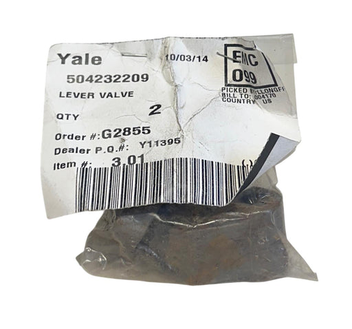 2 YALE 504232209 / YT504232209 OEM CONTROL LEVER VALVES FOR FORKLIFT NSNP