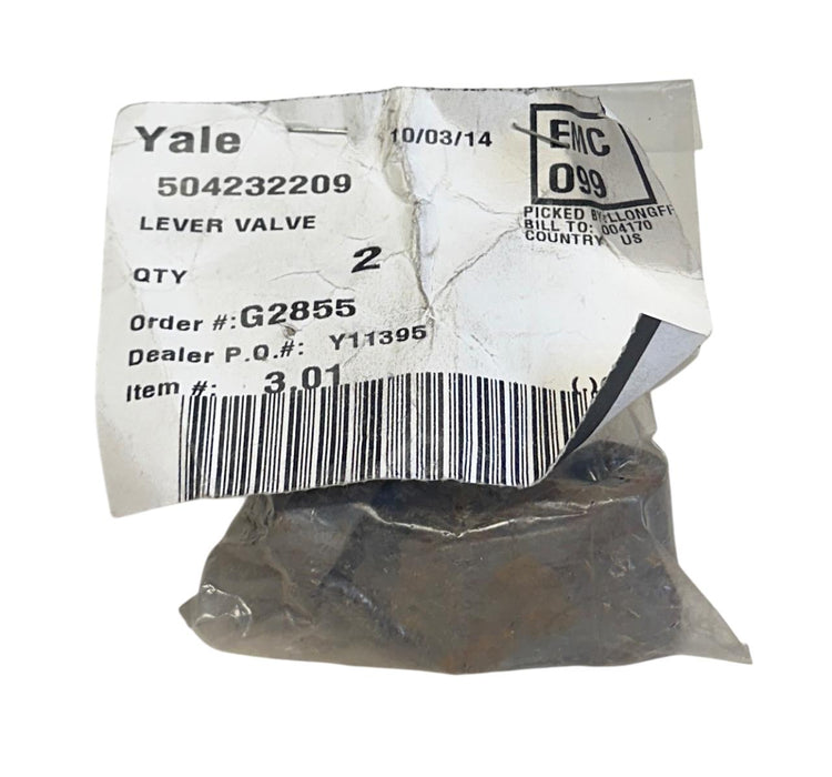 2 YALE 504232209 / YT504232209 OEM CONTROL LEVER VALVES FOR FORKLIFT NSNP