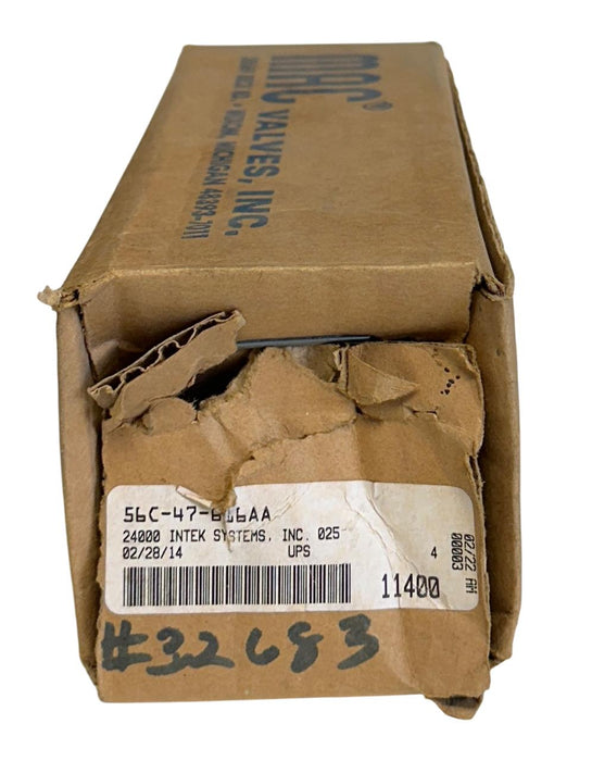 MAC VALVES 56C-47-616AA / 56C47616AA SOLENOID VALVE  24VDC COIL 8.5W 150PSI NSMP