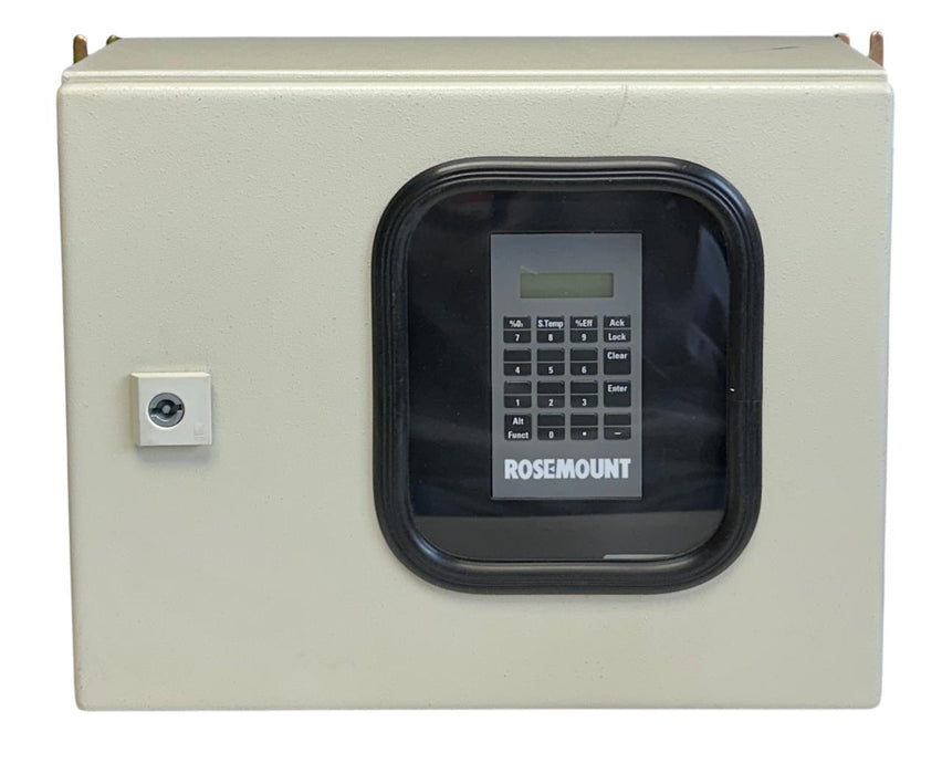 ROSEMOUNT 1U05600G01 WORLD CLASS 3000 OXYGEN ANALYZER SYSTEM 115V 5A 600VA NSNP