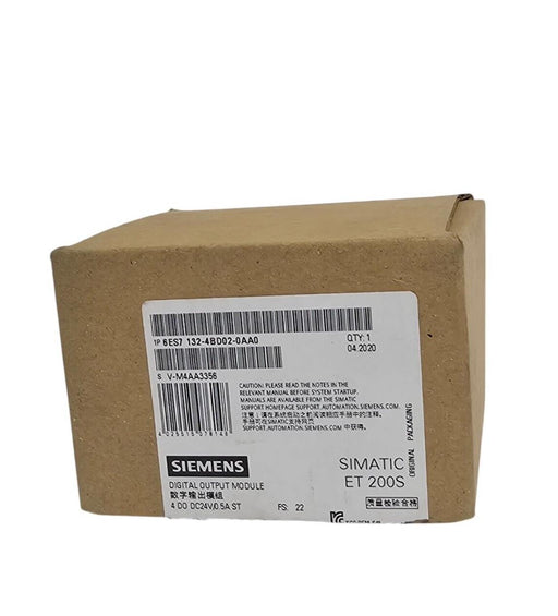 PACK OF 5 NEW SIEMENS 6ES7132-4BD02-0AA0 DIGITAL OUTPUT MODULES 6ES71324BD020AA0