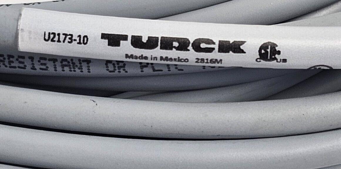 NEW TURCK RK 4.4T-10 CORDSET SINGLE ENDED ID NUMBER: U2173-10
