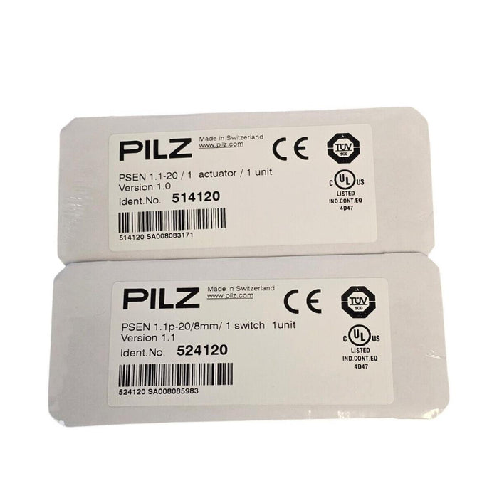 NEW PILZ PSEN 1.1P-20/PSEN 1.1-20/8MM/ 1UNIT IDENT. NO. 504220 SAFETY SWITCH