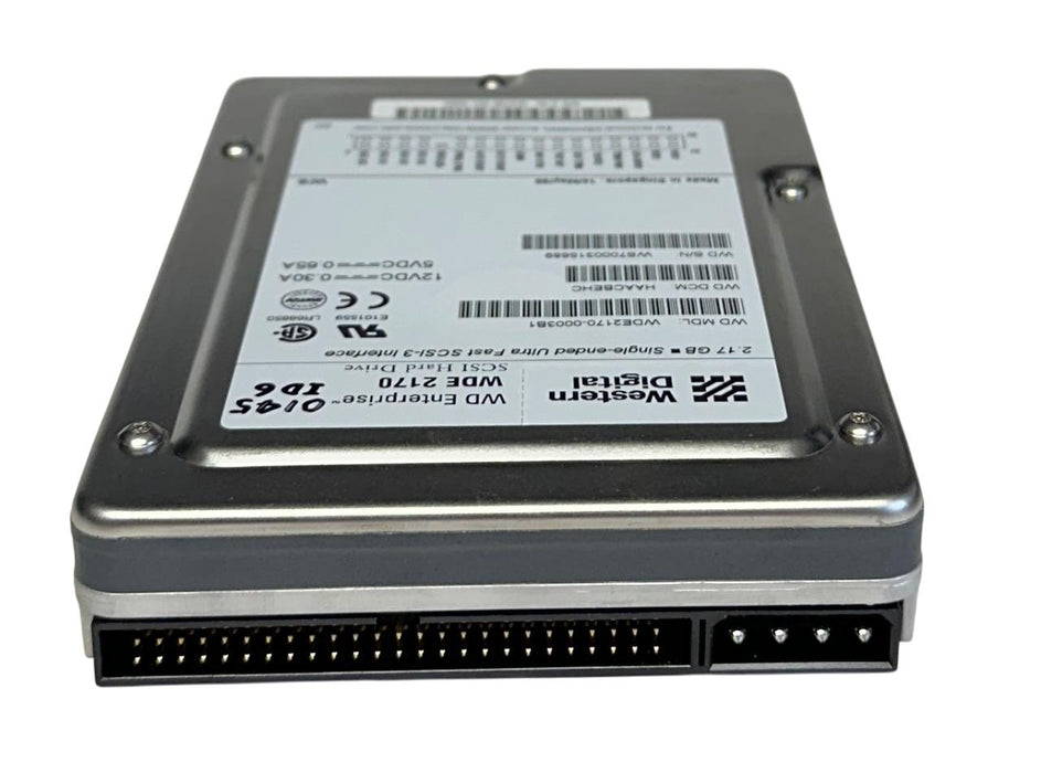 WESTERN DIGITAL 4061-001065-006 / WDE2170-0003B1 SCSI-3 HARD DRIVE WDE 2170 USNP