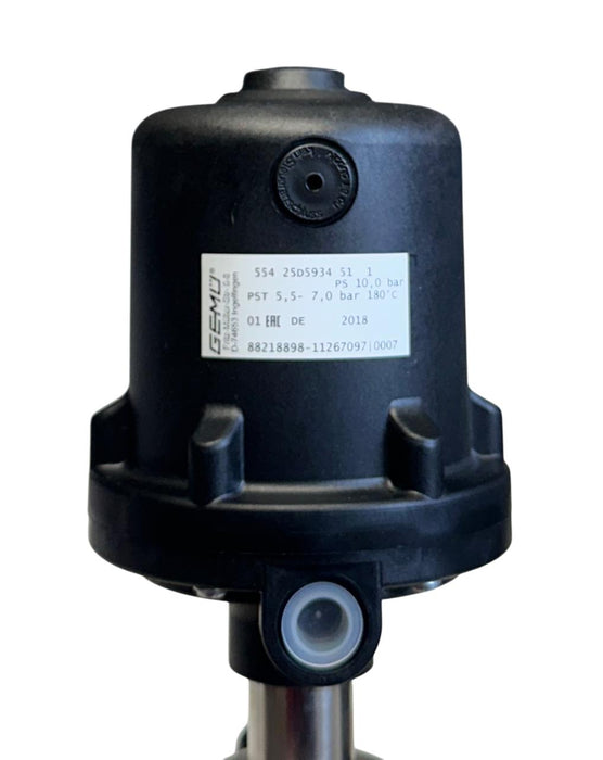 GEMU 554 25D5934 51 1 / 88218898 PNEUMATIC ANGLE SEAT GLOBE VALVE  2/2-WAY NSMP