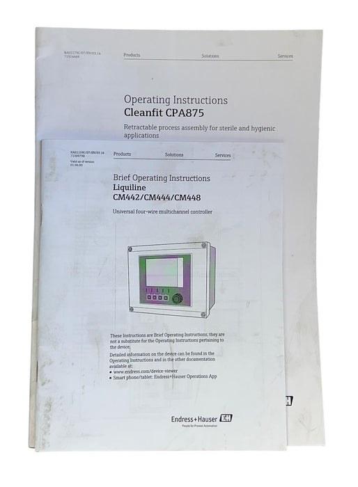 ENDRESS+HAUSER CM444-8KQ1/0 / CM444-AAM41A3461BAA Liquiline CM444 24VDC 68W NSMP