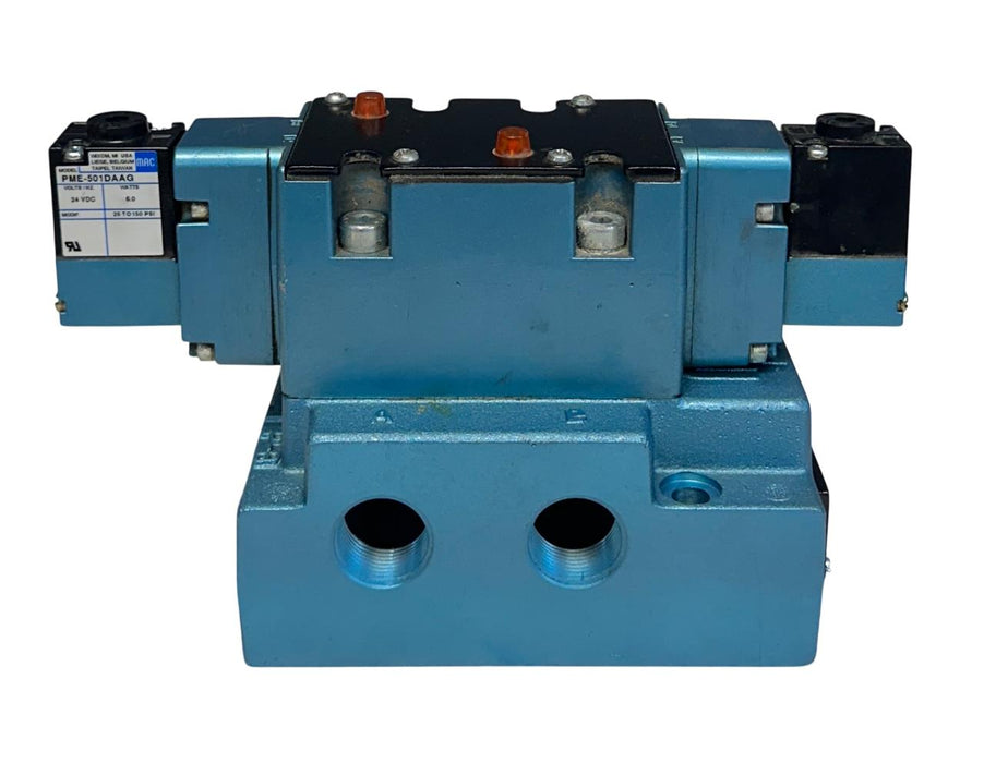 MAC 6633A-214-PM-501DA / 6633A214PM501DA SOLENOID VALVE 24VDC 6W COIL USNP