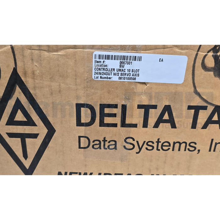 NEW DELTA TAU 10-SLOT UMAC MULTI-AXIS CONTROLLER TURBO PMAC2 CPU 3R0-603766-10X