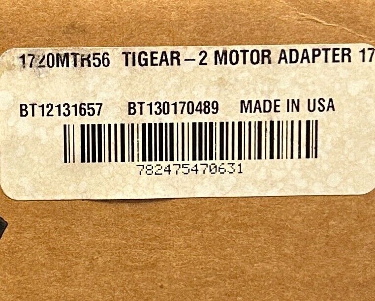 DODGE BALDOR 1720MTR56 / 17034217 TIGEAR-2 MOTOR ADAPTER KIT NSMP