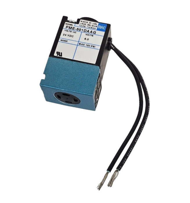 NIB MAC PME-501DAAG SOLENOID VALVE PME501DAAG 24VDC 6W