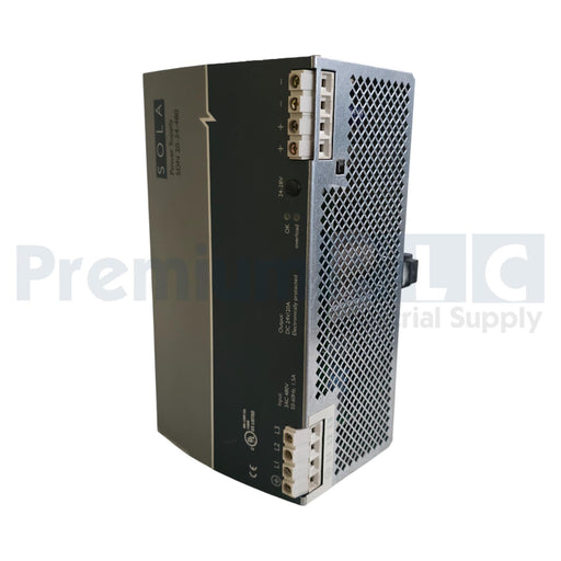 EMERSON SolaHD SDN20-24-480 DIN RAIL POWER SUPPLY 24VDC-OUT 380-480 VAC-IN NUPI