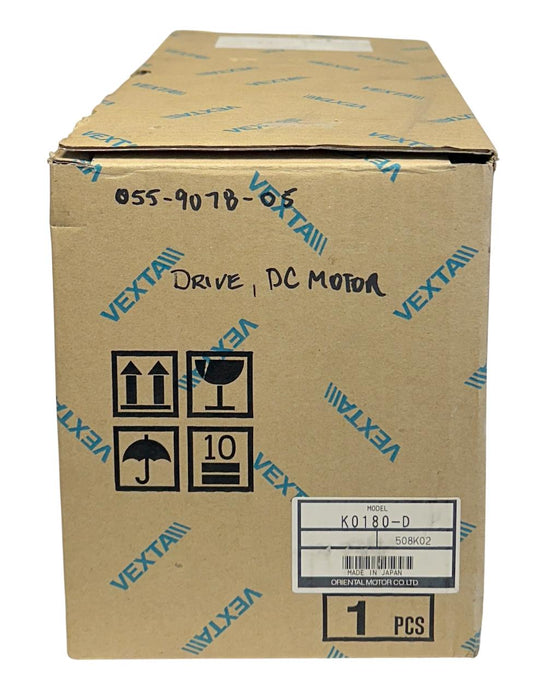VEXTA ORIENTAL MOTOR K0180-D / K0180D BRUSHLESS DC MOTOR DRIVER CONTROLLER NSMP