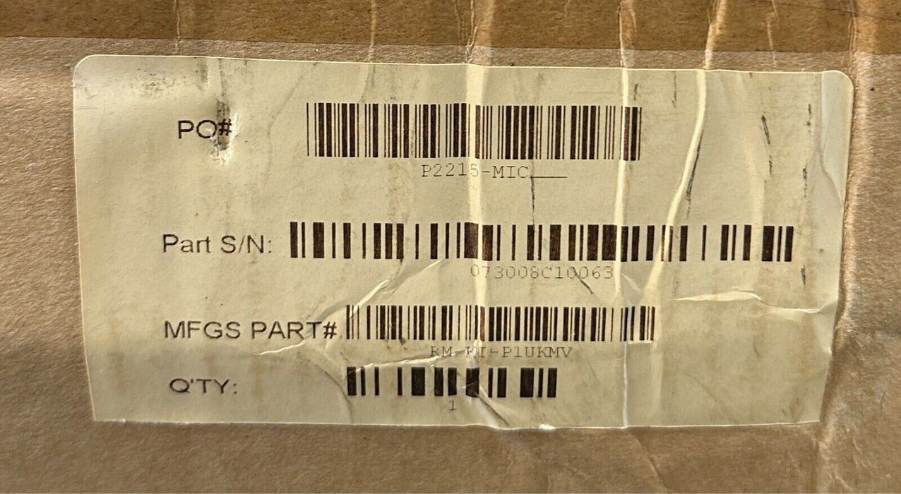 MACASE INDUSTRIAL GROUP RM-KI-P1UKVM / RM-KI-P1UKMV RACK MOUNT MONITOR 15'' NSMP