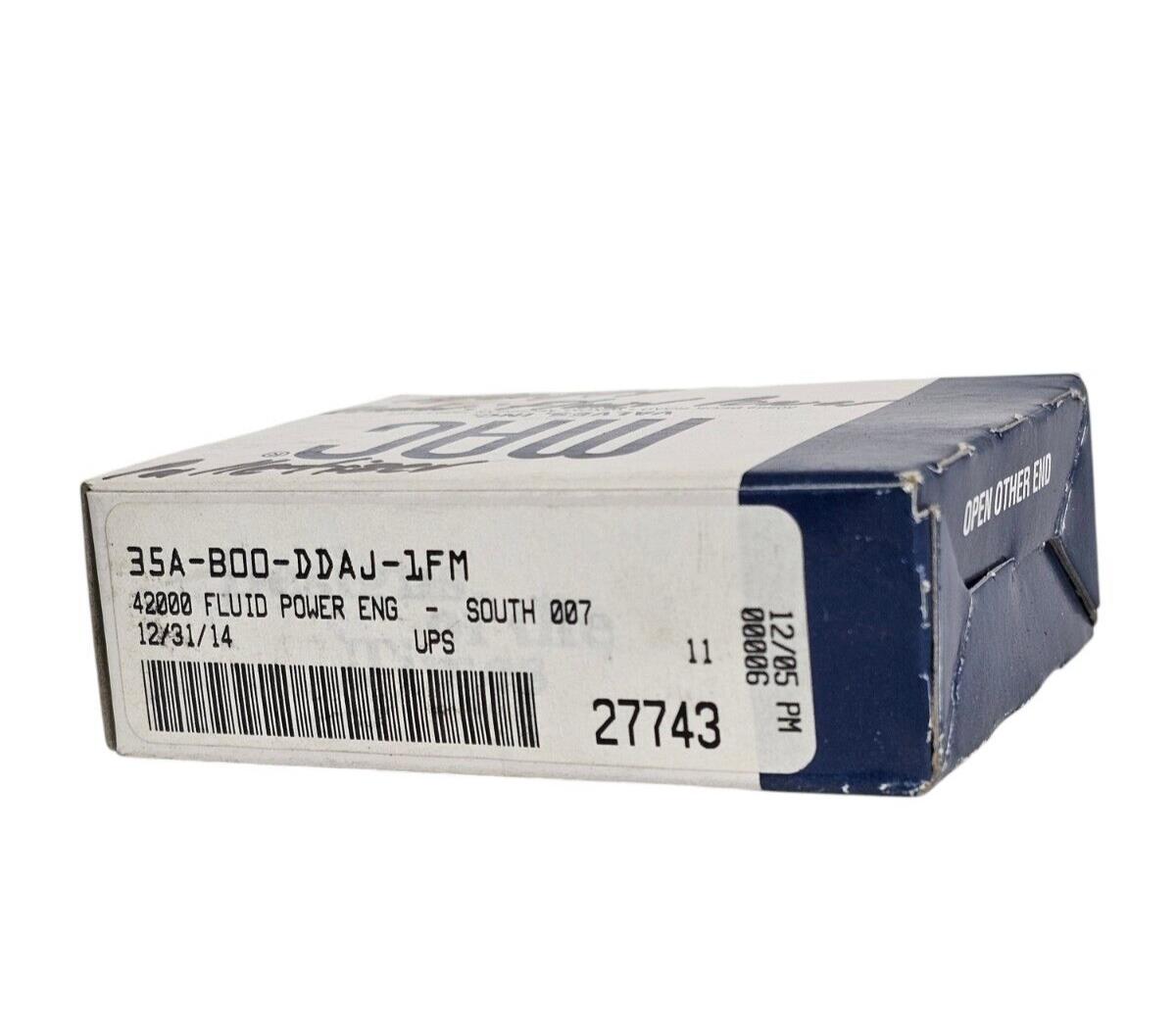 NIB MAC 35A-B00-DDAJ-1FM SOLENOID VALVE 35AB00DDAJ1FM 24V 5.4W