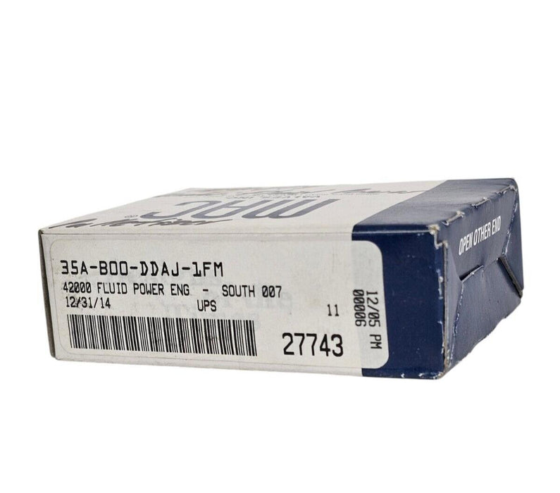 NIB MAC 35A-B00-DDAJ-1FM SOLENOID VALVE 35AB00DDAJ1FM 24V 5.4W