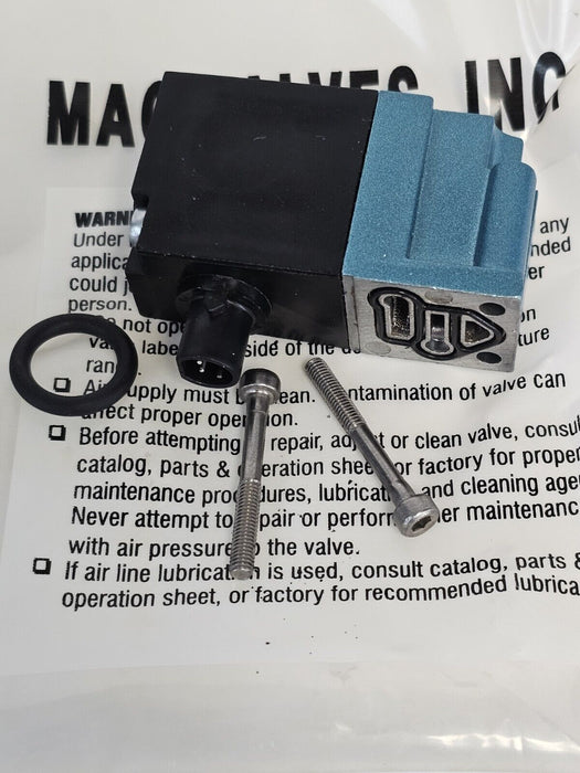 NIB MAC 35A-B00-DDAJ-1FM SOLENOID VALVE 35AB00DDAJ1FM 24V 5.4W