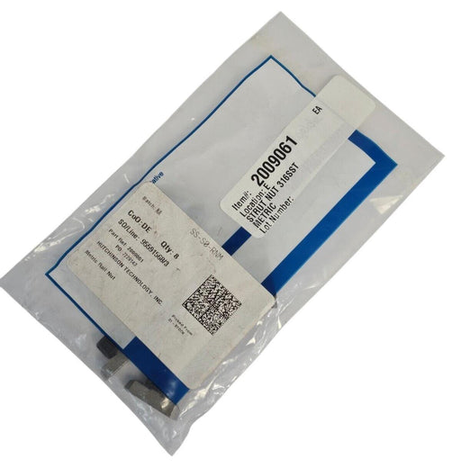 LOT OF 8 NEW SWAGELOK SS-S0-RNM METRIC RAIL NUTS SSS0RNM