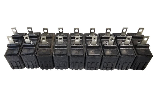LOT OF 9 NEW EATON BUSSMANN TCF3RN LOW-PEAK CUBEFUSES 300 VDC & 600 VAC 3 AMP
