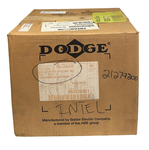 DODGE 202A05R56 TIGEAR-2 REDUCER W/ EXT OUTPUT SHAFT 5:1 RATIO 1.11HP MAX NSFS