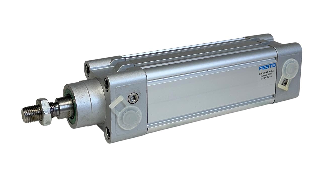 FESTO DNC-40-80-PPV-A / 163340 PNEUMATIC ISO CYLINDER DOUBLE-ACTING NSNP