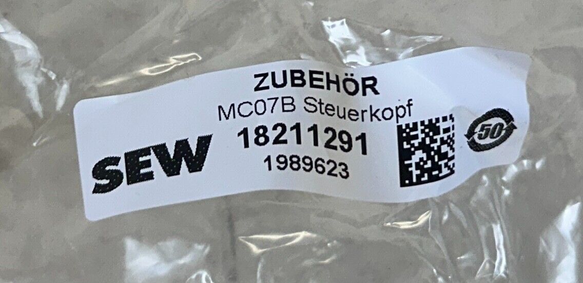 SEW EURODRIVE 18211291 / 1989623 OEM ACCESSORIES FOR MC07B CONTROL HEAD NSMP