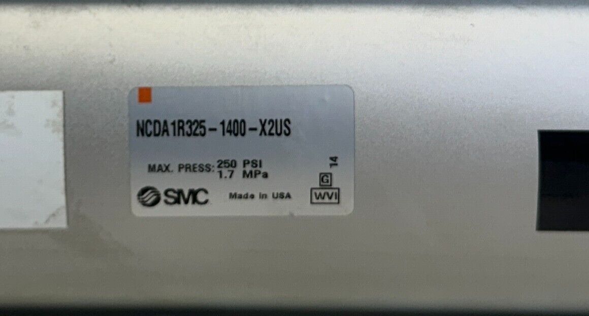 SMC NCDA1R325-1400-X2US / NCDA1R3251400X2US PNEUMATIC CYLINDER SINGLE-ROD NSNP