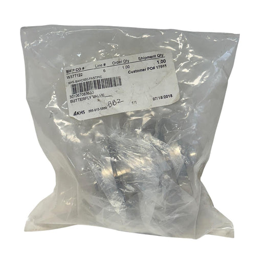 KHS APV 301067085633 BUTTERFLY VALVE 1'' DN25 PN10 FG1 STAINLESS STEEL NSMP