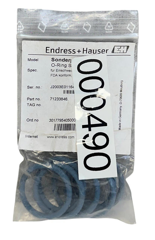 ENDRESS+HAUSER 71233846 Sonderprodukt O-RING SET (7 O-RINGS) 28.17 x 3.53 NSMP