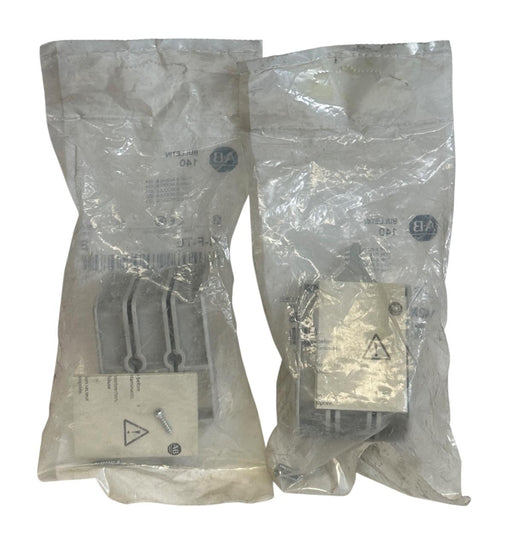 2 ALLEN BRADLEY 140M-F-TE /B BULLETIN 140 TYPE E-MODULE 45A ADAPTER 140MFTE NSFS