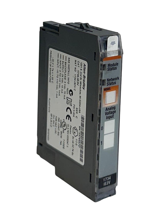 ALLEN BRADLEY 1734-IE2V /C POINT I/O 2-CHNL ANALOG INPUT MODULE 1734IE2V NSMP