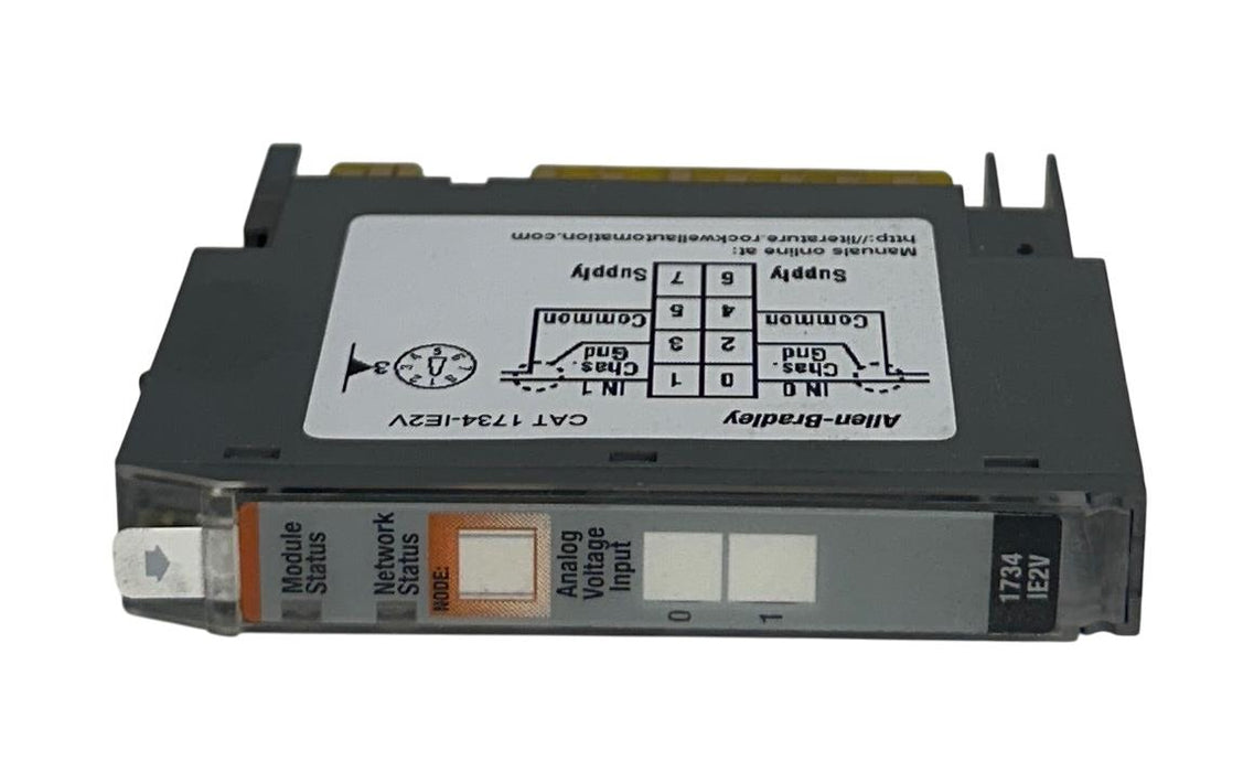 ALLEN BRADLEY 1734-IE2V /C POINT I/O 2-CHNL ANALOG INPUT MODULE 1734IE2V NSMP