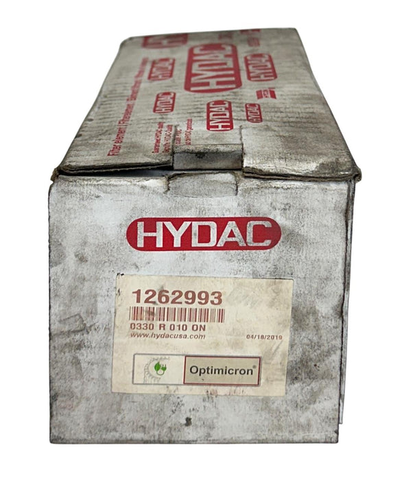 HYDAC 1262993 / 0330R010ON OEM HYDRAULIC FILTER ELEMENT OPTIMICRON NSMP