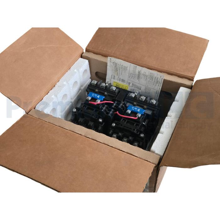 ALLEN BRADLEY 505-BOD-23 /C NEMA SIZE 1 REVERSING STARTER 110-120V 50/60HZ COIL