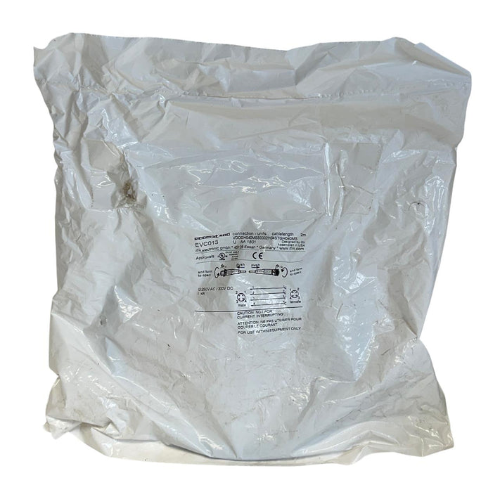 IFM VDOGH040MSS0002H04STGH040MS / EVC013 ECOMAT 400 CONNECTION CABLE 2M NSFS