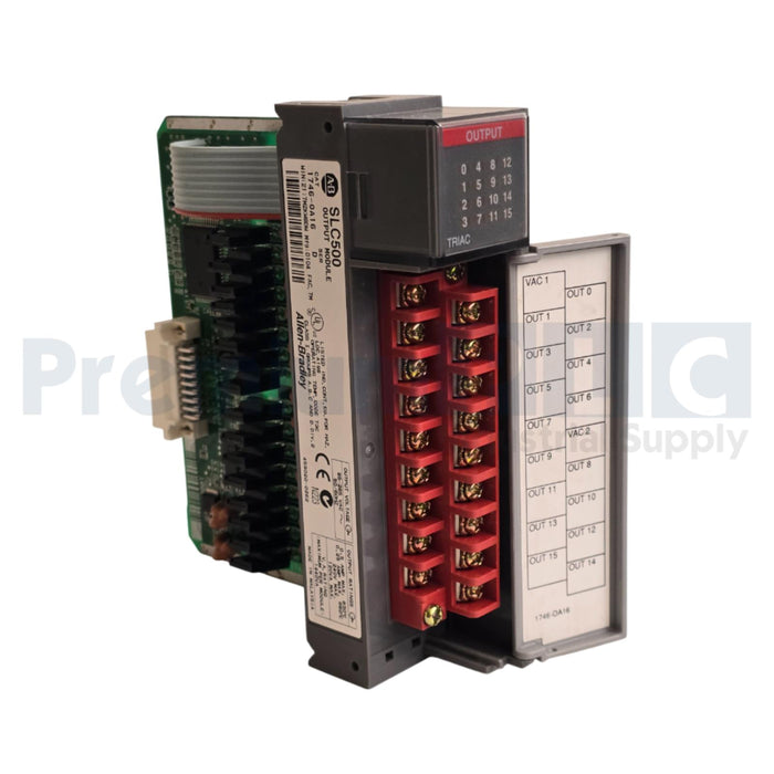ALLEN BRADLEY 1746-OA16 /D SLC 500 16-PT OUTPUT MODULE 1746-0A16 1746OA16 NSNP
