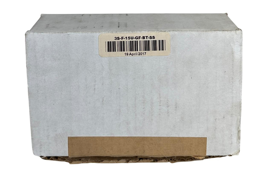 CSE 3S-F-15U-GF-BT-SS / 3SF15UGFBTSS SANI-FLOW PRESSURE GAUGE 0-200PSI NSMP *