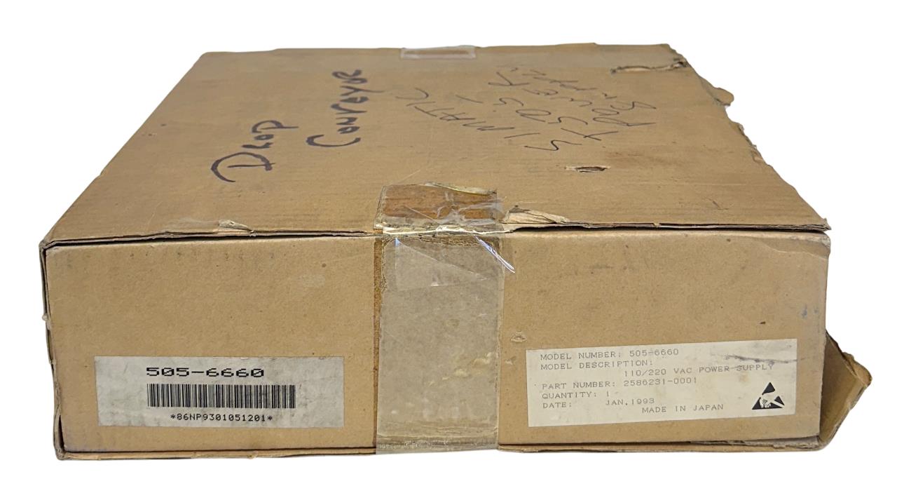 SIEMENS 505-6660 / 2586231-0001 SIMATIC TI 505 POWER SUPPLY 110/220VAC NSMP