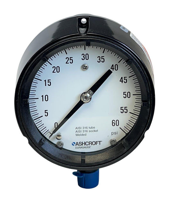 ASHCROFT 45-1279-SS-04L-60# / 451279SS04L60# DURAGAUGE PRESSURE 4-1/2'' 60# NSMP