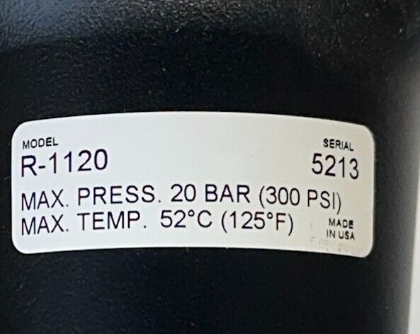 COILHOSE PNEUMATICS R-1120 / R1120 "R" SERIES REGULATOR 1-1/2'' 300PSI NSMP
