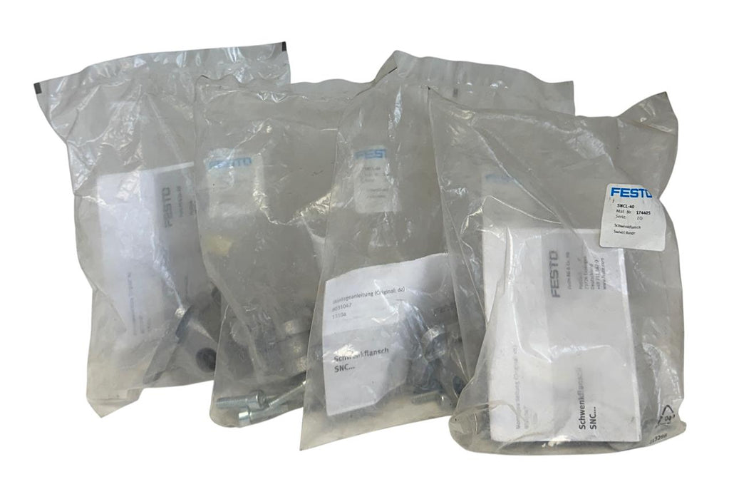 4 FESTO SNCL-40 / 174405 CLEVIS FLANGES SIZE 40 NSFS