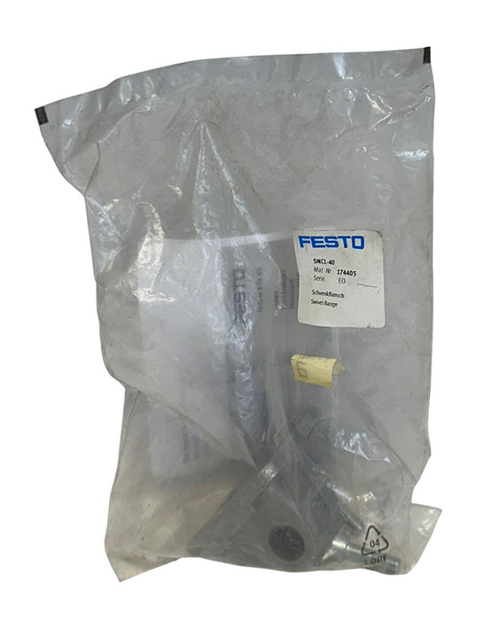 4 FESTO SNCL-40 / 174405 CLEVIS FLANGES SIZE 40 NSFS