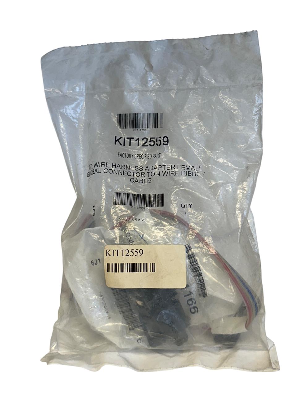 INGERSOLL RAND TRANE KIT12559 OEM WIRE HARNESS ADAPTER KIT FEMALE TO 4 ...