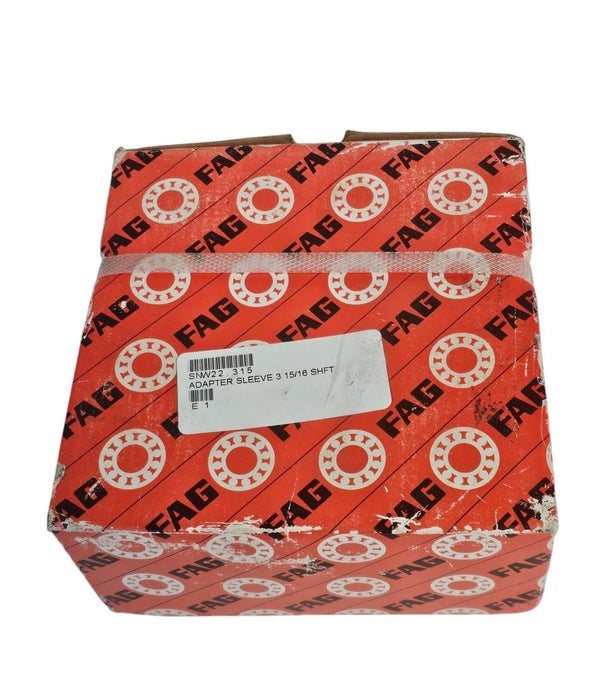 NIB FAG SNW22.315 ADAPTER SLEEVE 3 15/16 SHAFT SNW22315