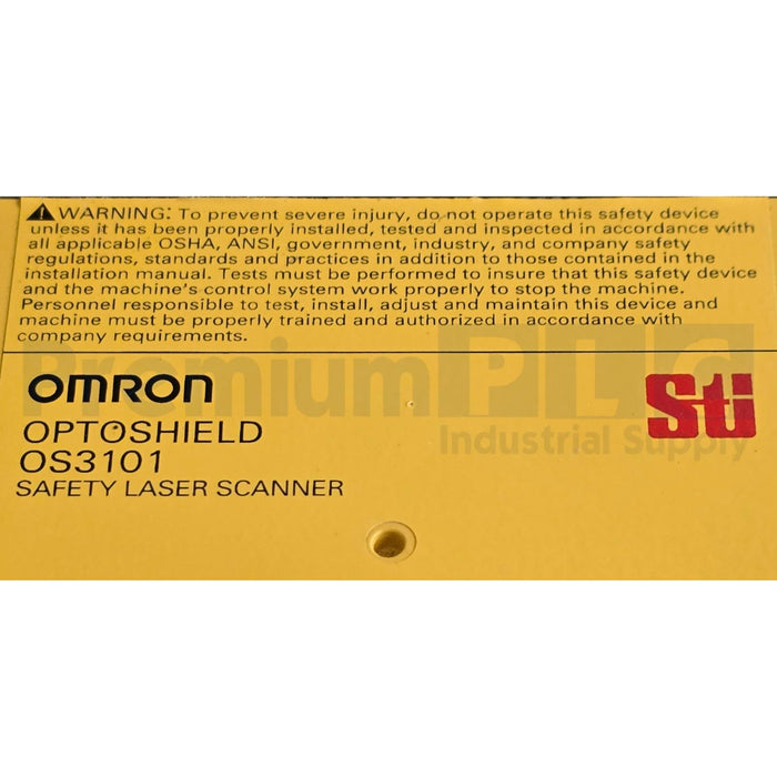 OMRON STI OS3101-2-PN OptoShield OS3101 SAFETY LASER SCANNER 70241-1000 NSNP